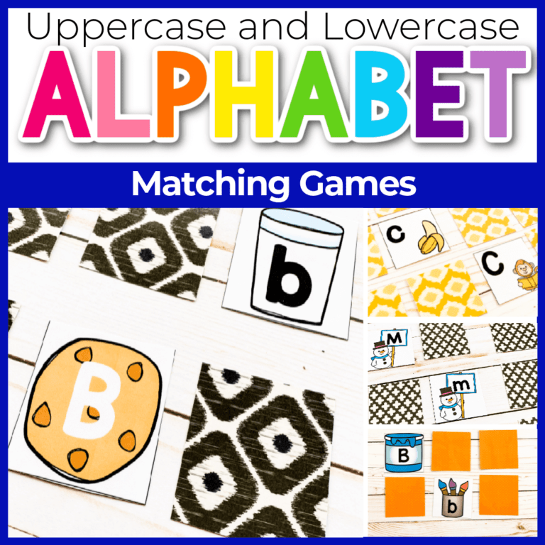 alphabet matching games for kindergarten