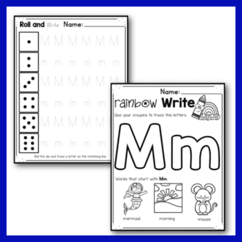 30 Free Printable Letter M Alphabet Worksheets for Kids
