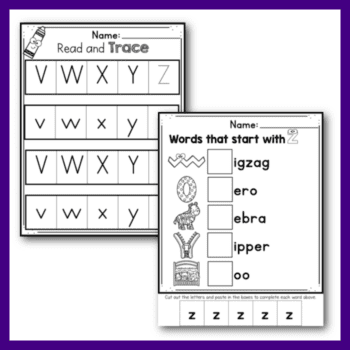 30 Free Printable Letter Z Alphabet Worksheets