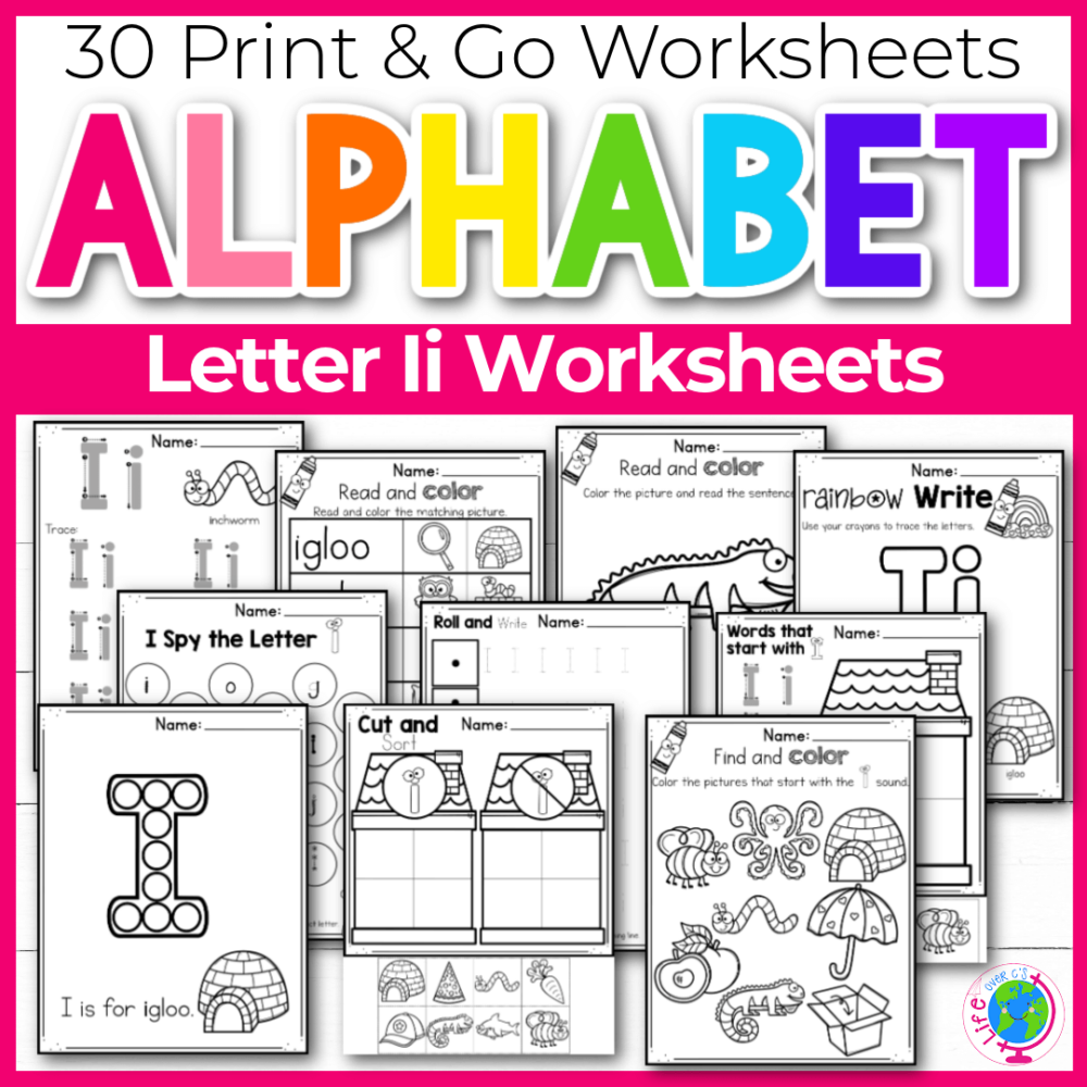 Letter G Alphabet Worksheets Letter G Alphabet Worksheets