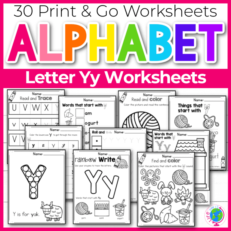 free printable alphabet worksheets for preschool and kindergarten