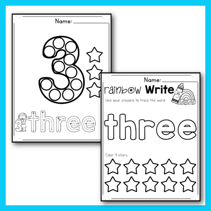 free-printable-number-3-worksheets for Free Printable Number 3 Worksheets For Preschoolers Free Printable Number 3 Worksheets for Free Printable Number 3 Worksheets For Preschoolers