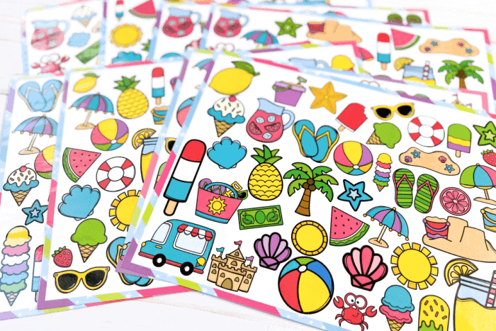 summer i spy flip game boards