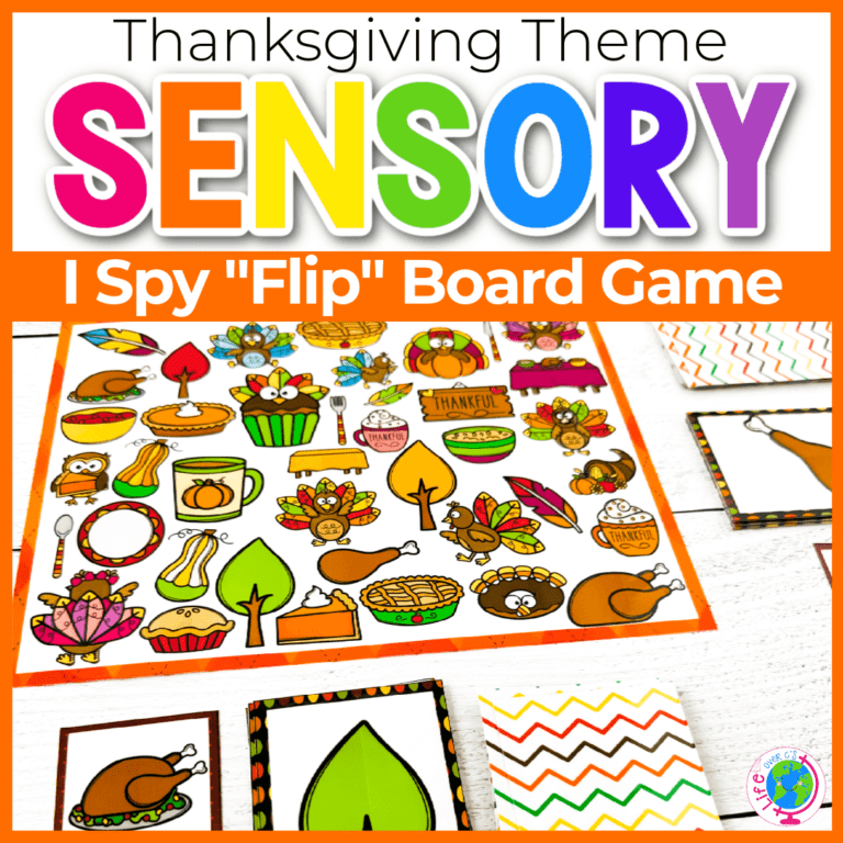 thanksgiving themed i spy game to practice visual scanning and visual discrimination.