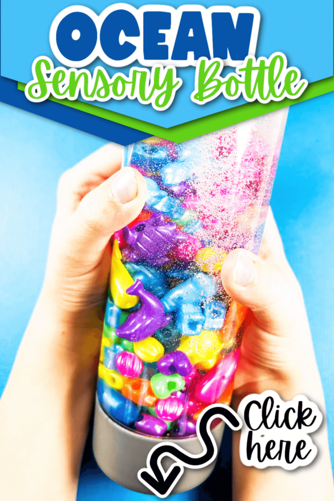 learn how to make ocean sensory bottle.