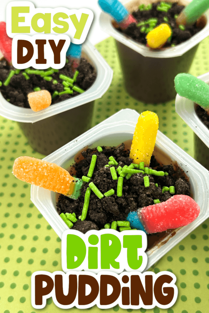 dirt pudding oreo recipe with gummy worms