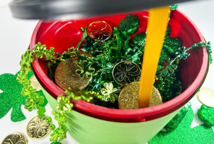 DIY Leprechaun Trap STEM Experiment for Kids 13 easy leprechaun trap made from coffee can for st. patrick's day