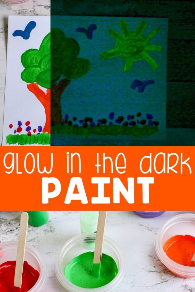 10+ Fun Glow in the Dark Activities for Kids 13 glow in the dark paint pin1 667x1000 1
