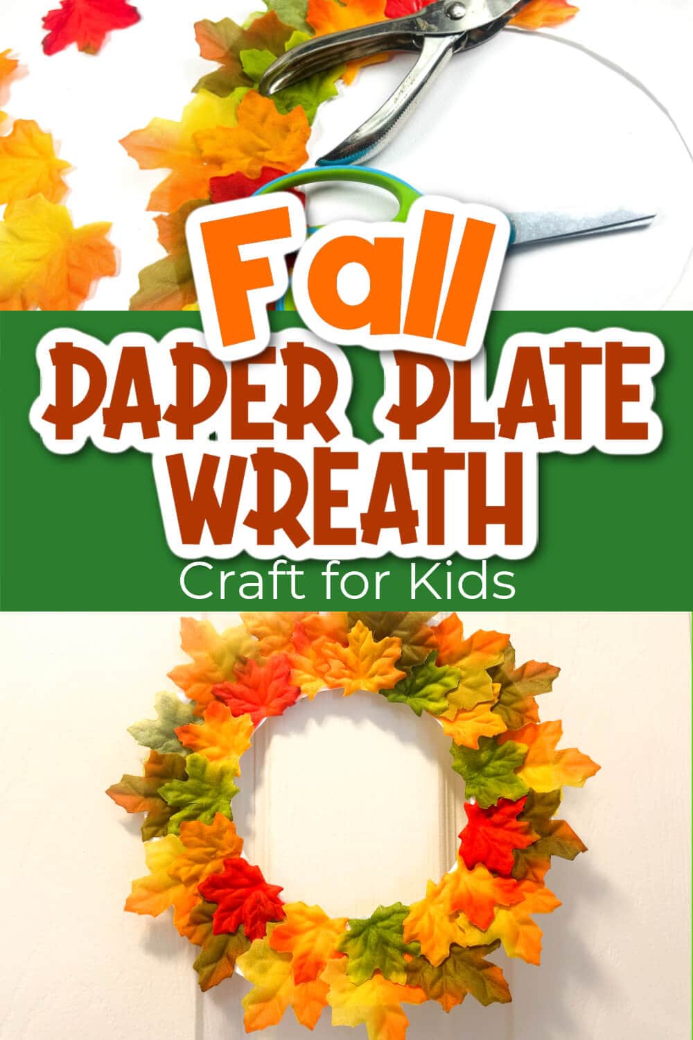 diy wreath craft for fall.