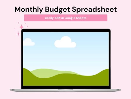 budget spreadsheet - image 2