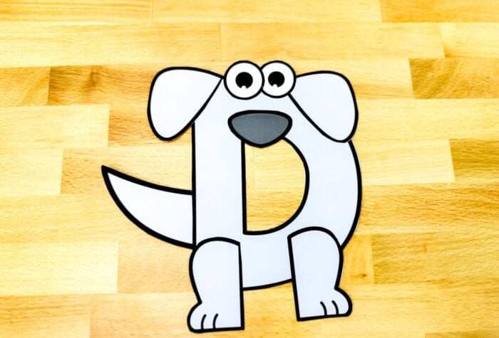 free-printable-uppercase-letter-d-craft-d-is-for-dog for Free Printable Letter D Crafts Free Printable Uppercase Letter D Craft: D is for Dog for Free Printable Letter D Crafts