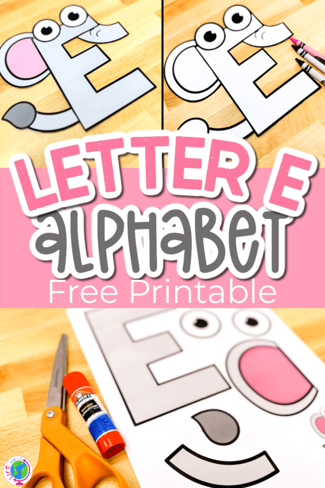 free-printable-uppercase-letter-e-craft-template