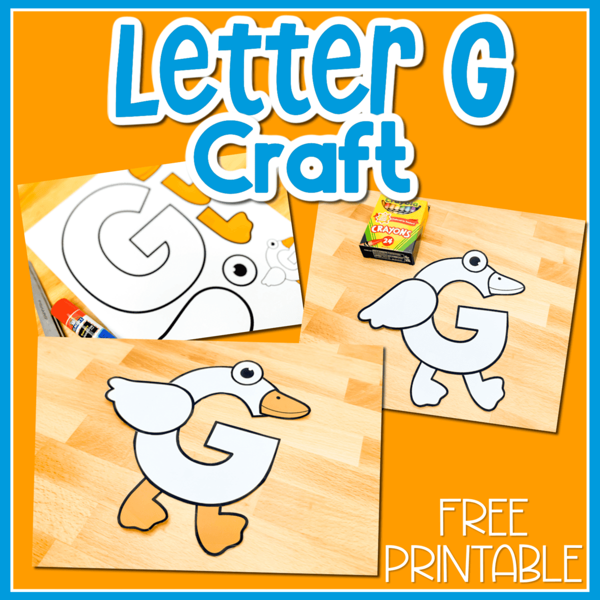 Free Printable Uppercase Letter G Craft Template free-printable-uppercase-letter-g-craft-template