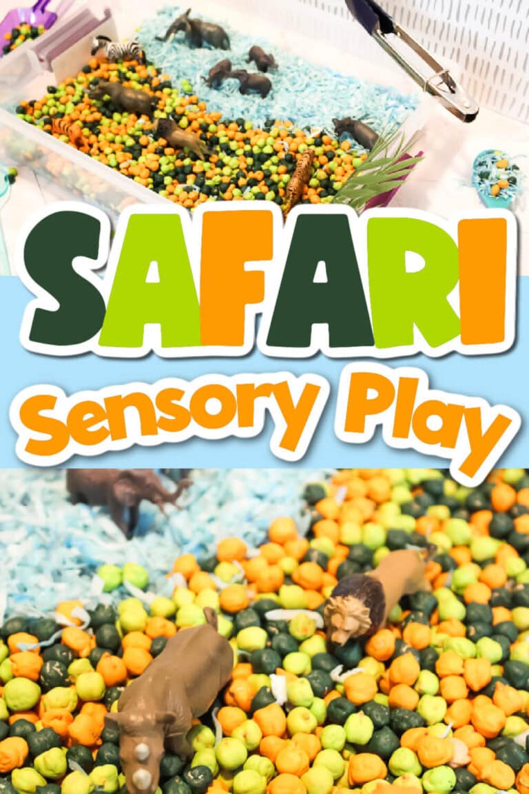 Exciting Safari Sensory Bin for Kids