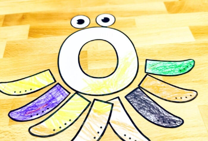 Free Printable Uppercase Letter O Craft Template for Free Printable Letter O Template