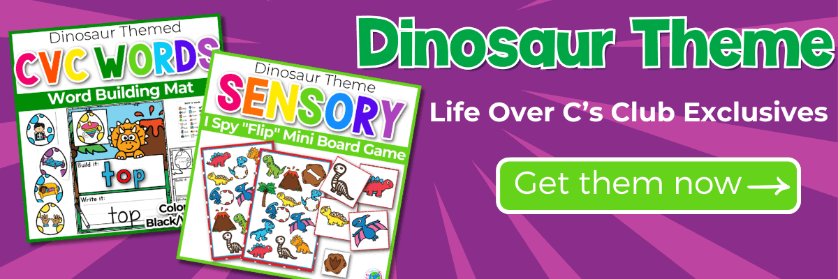 dinosaur theme life over c's club exclusive activities