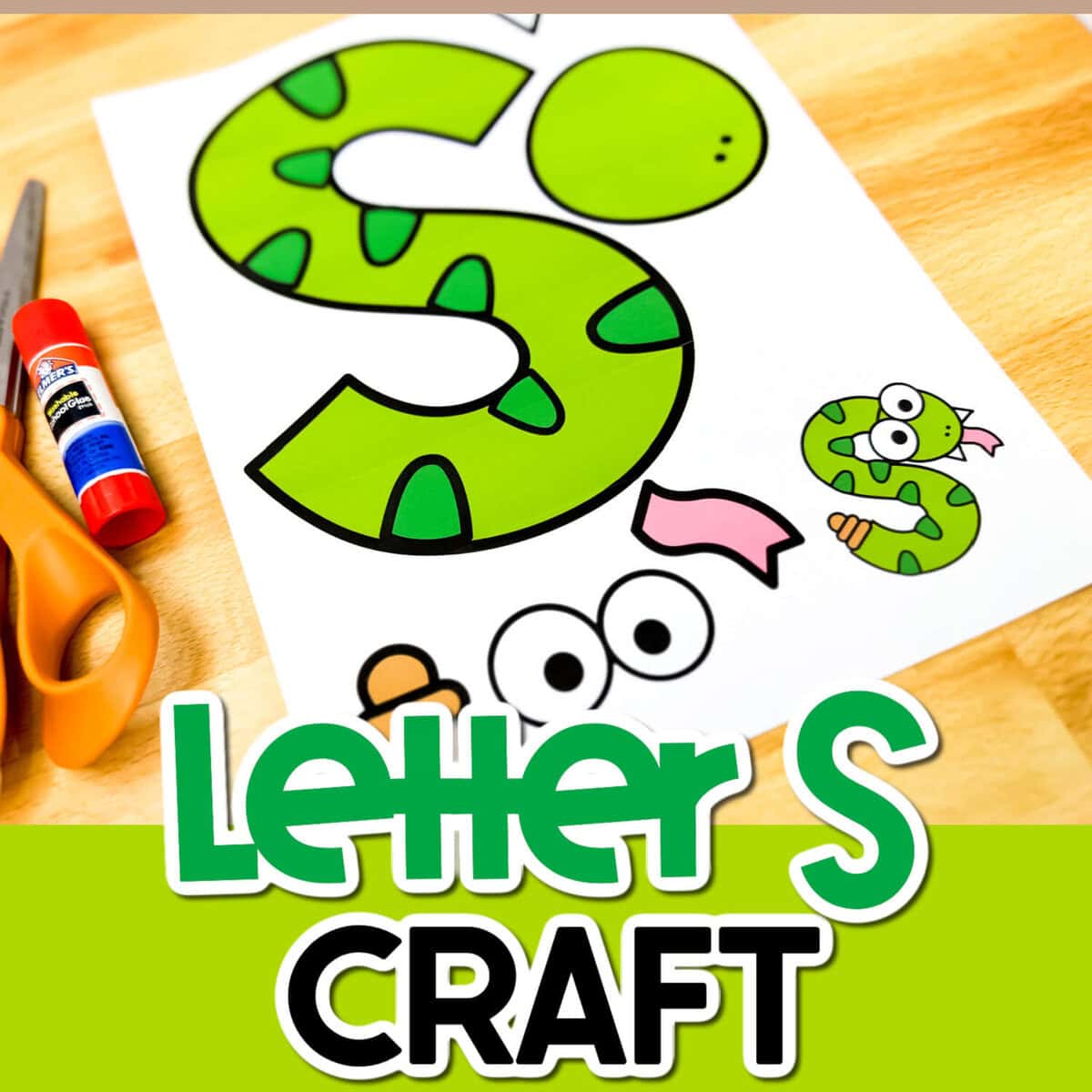 Letter S Template Printable