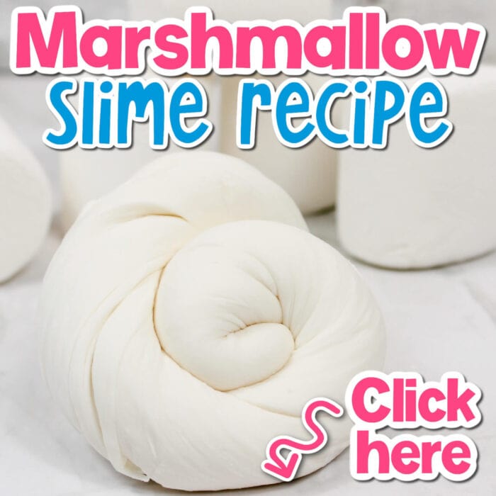 marshmallow slime click here for the recipe
