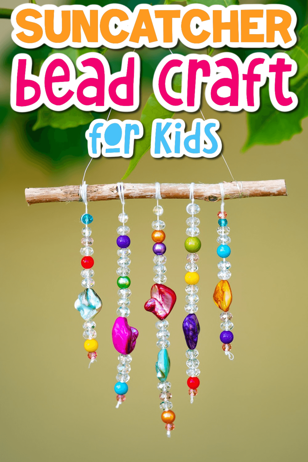 Easy DIY Suncatcher Craft for Kids - Life Over C's