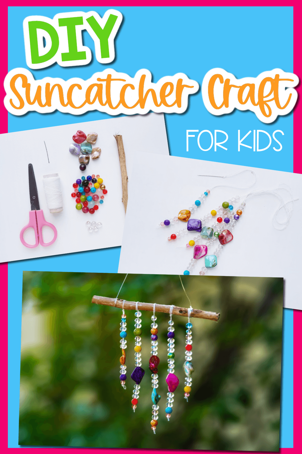 Easy DIY Suncatcher Craft for Kids - Life Over C's