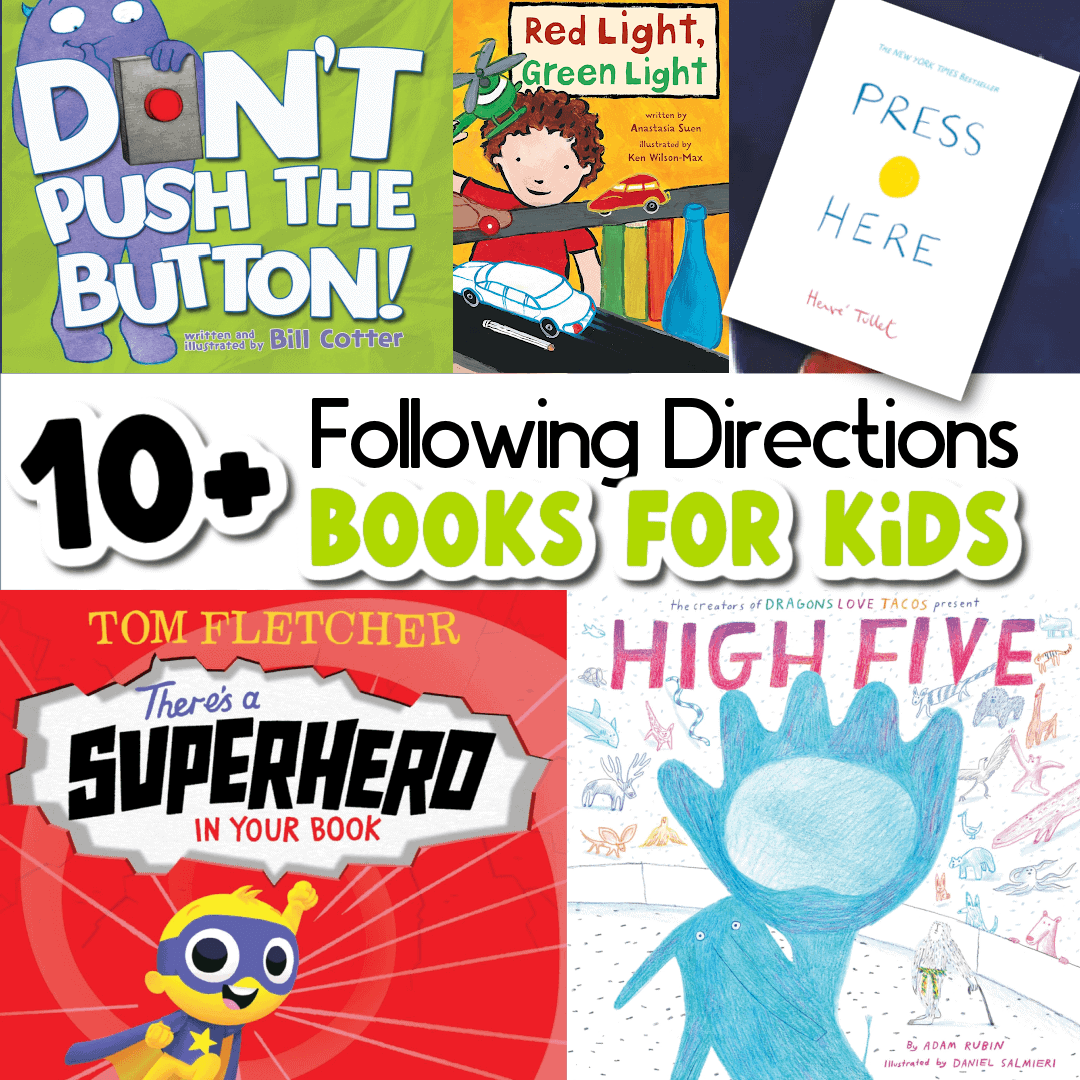 10 awesome books about following directions for kids