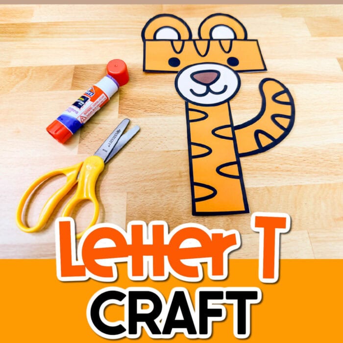 free printable uppercase letter t craft for preschool alphabet activities