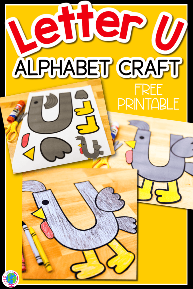 Free Printable Uppercase Letter U Craft Template Life Over C #39 s Free Printable Uppercase Letter U Craft Template Life Over C #39 s