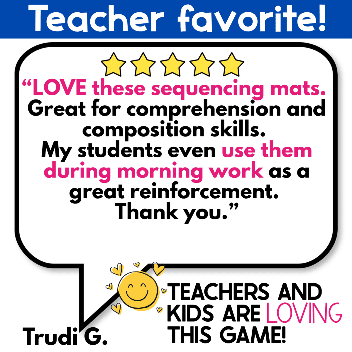 five-star teacher review praises the life skills sequencing mats for building comprehension and composition skills and for use during morning work. the differentiated daily routine activities give children repeated practice sequencing pictures, explaining events in order, strengthening oral language, and reinforcing functional life skills.